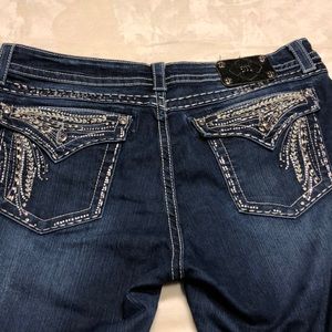 Miss me Jeans.  Easy Boot 34x35